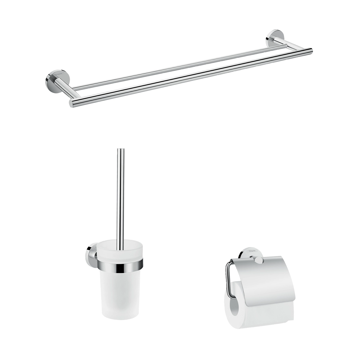 Logis Universal Bath accessory basic set 3 in 1 Chrome