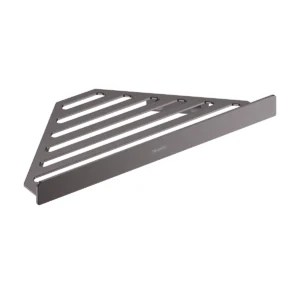 AddStoris Corner basket  Brushed Black Chrome