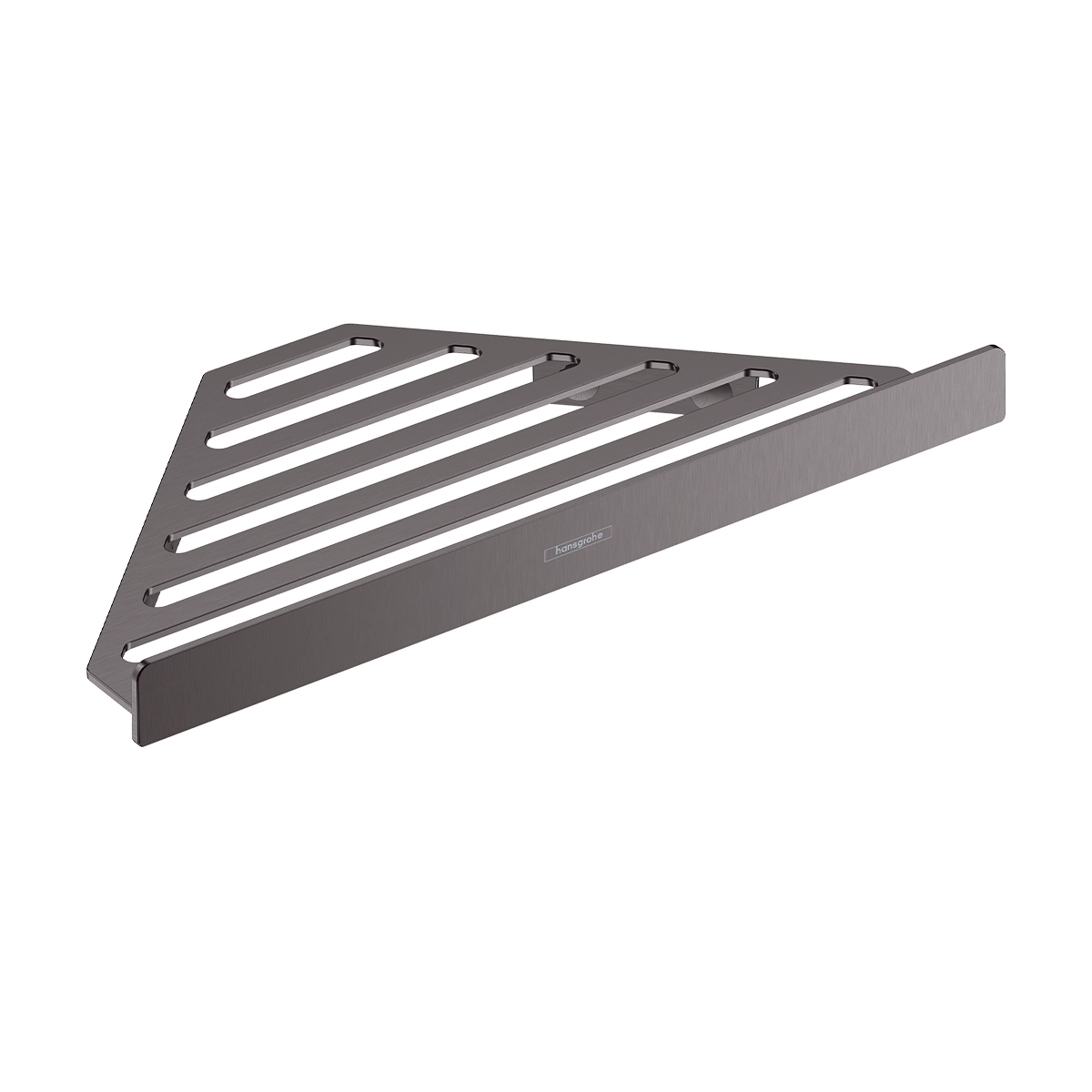 AddStoris Corner basket Brushed Black Chrome
