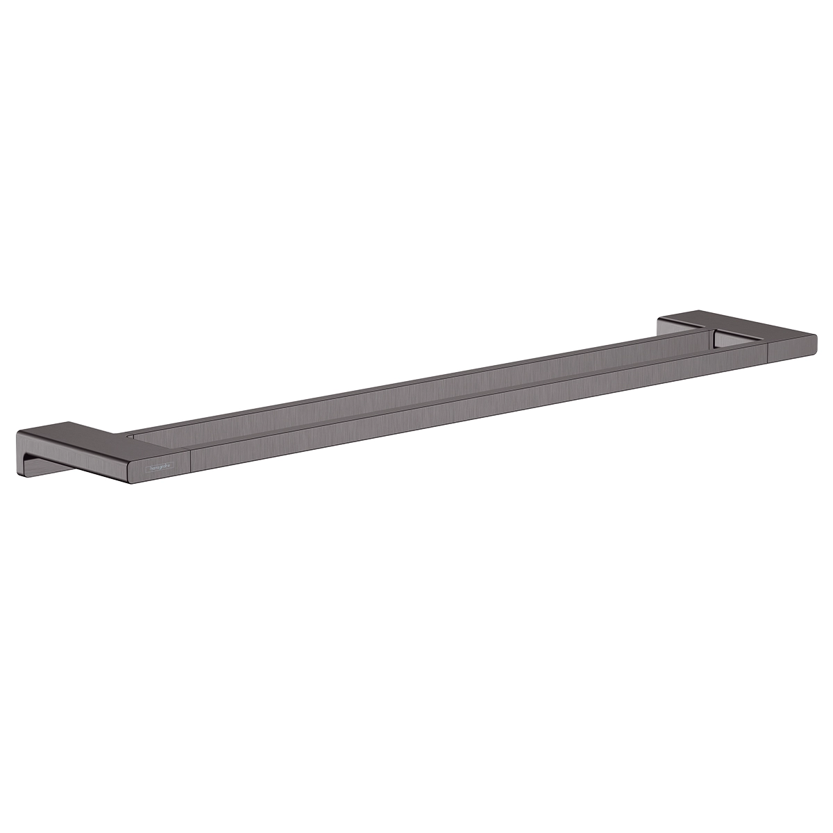 AddStoris Double bath towel rail Brushed Black Chrome
