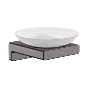 AddStoris Soap dish  Brushed Black Chrome