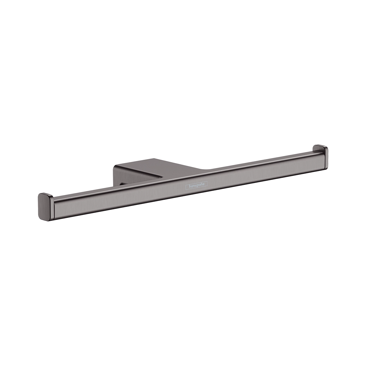 AddStoris Double roll holder Brushed Black Chrome