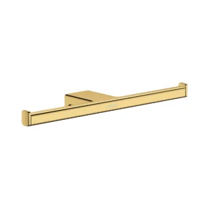 AddStoris Double roll holder  Polished Gold Optic