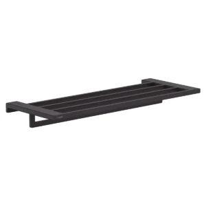 AddStoris Towel rack with towel holder  Matt Black
