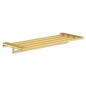 AddStoris Towel rack with towel holder  Polished Gold Optic
