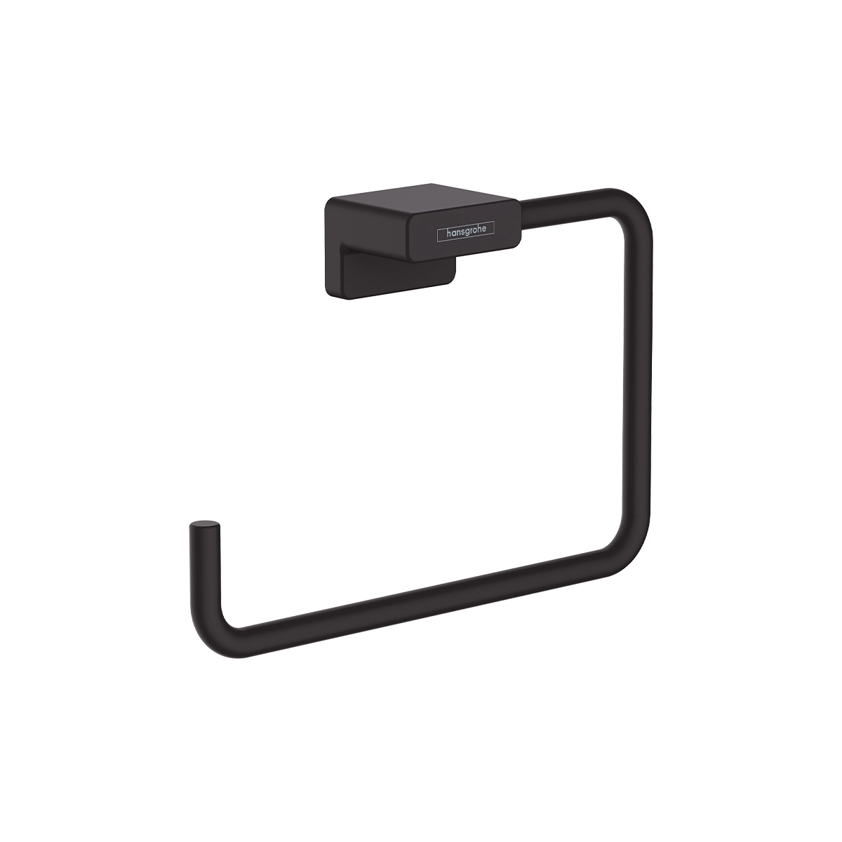 AddStoris Towel ring Matt Black