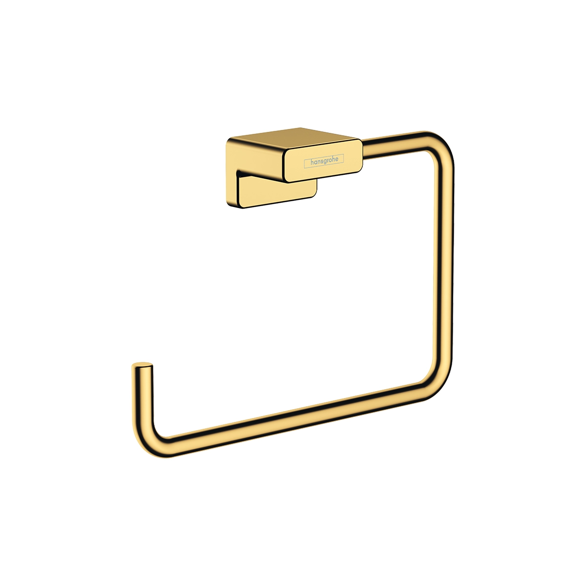 AddStoris Towel ring Polished Gold Optic