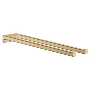 AddStoris Towel holder twin handle  Brushed Bronze