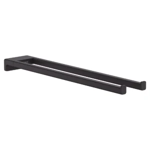 AddStoris Towel holder twin handle  Matt Black