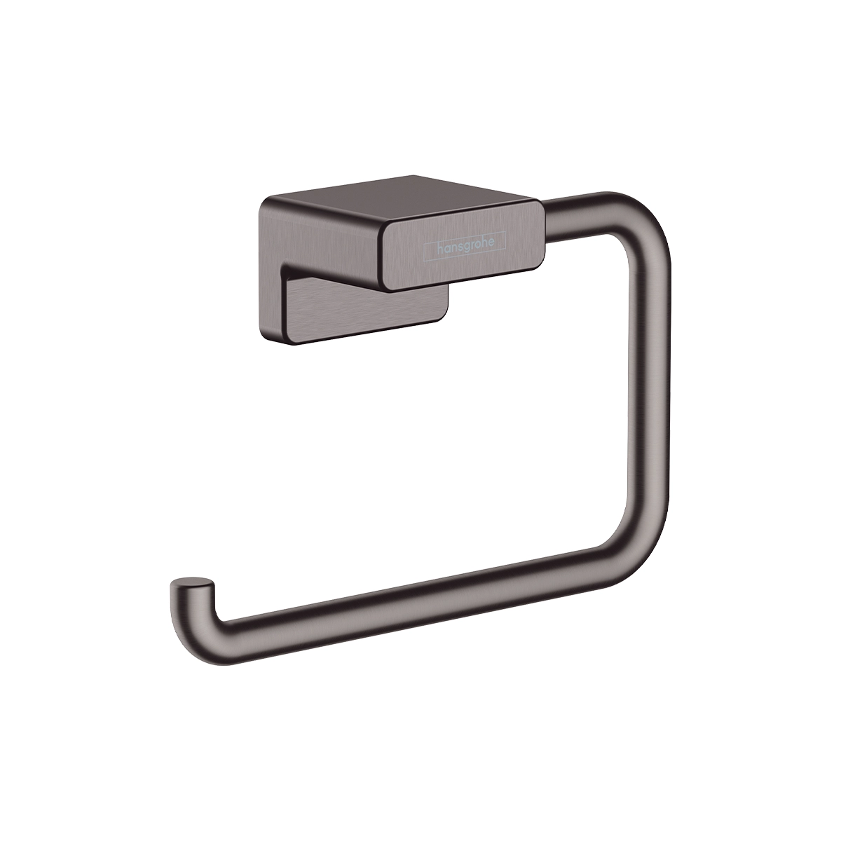 AddStoris Roll holder without cover Brushed Black Chrome