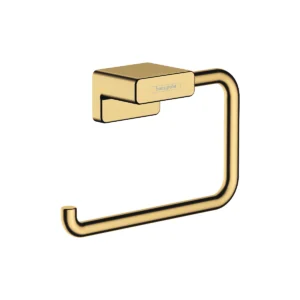 AddStoris Roll holder without cover  Polished Gold Optic
