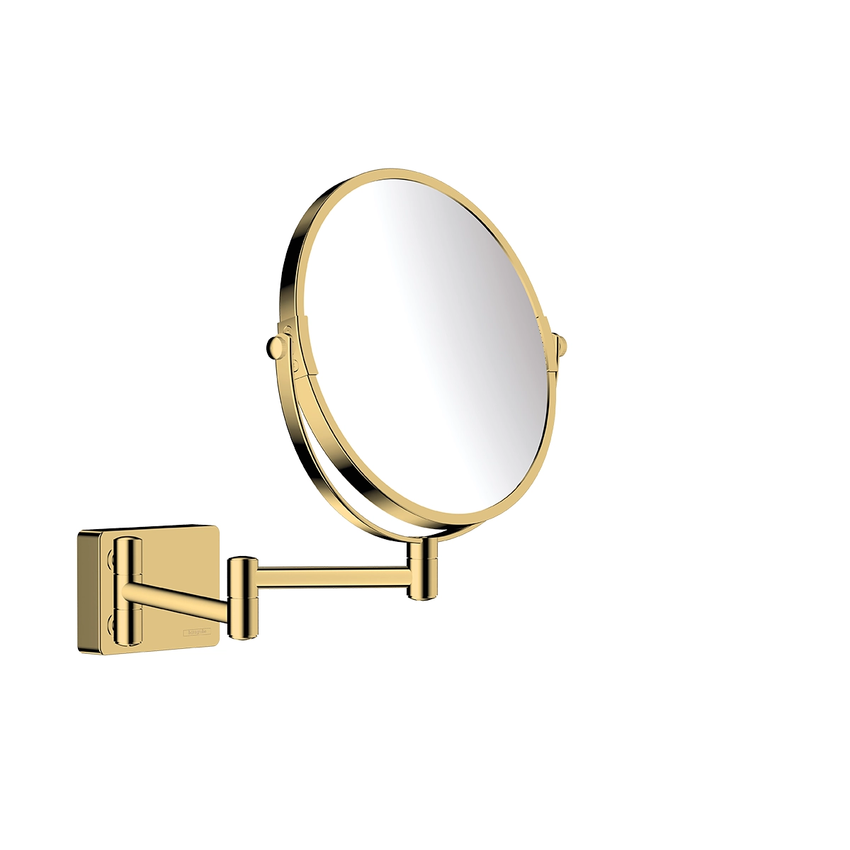 AddStoris Shaving mirror Polished Gold Optic