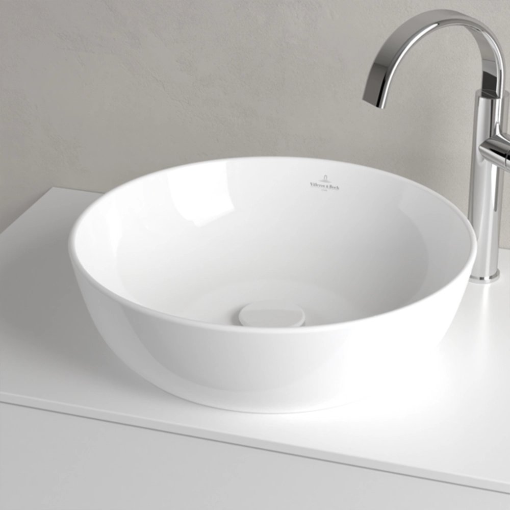 Villeroy & Boch Artis Round Countertop Basin 430mm no overflow - Image 3