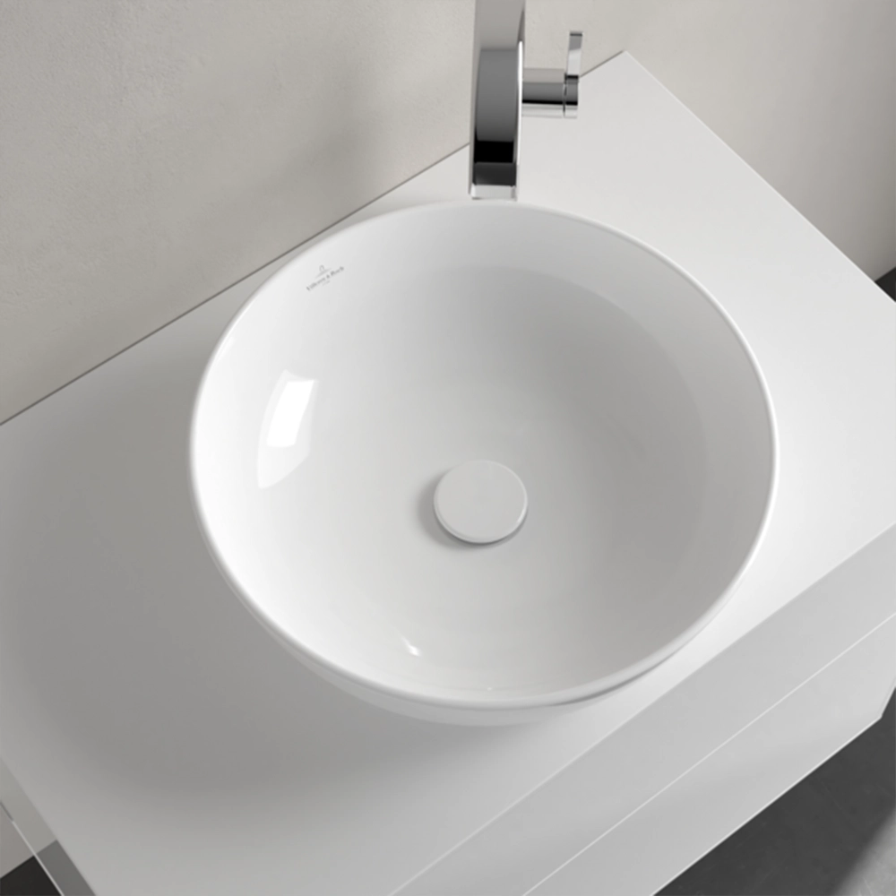 Villeroy & Boch Artis Round Countertop Basin 430mm no overflow - Image 2