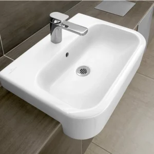Villeroy & Boch Architectura Semi-recessed washbasin, 550 x 430  with overflow