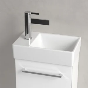 Villeroy & Boch Avento Handwashbasin, 360 x 220, White Alpin, without overflow