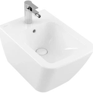 Villeroy & Boch Finion Bidet, wall-mounted, 375 x 320 mm, White Alpin CeramicPlus