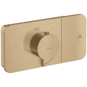 AXOR One Thermostatic module for concealed installation for 1 outlet - Brushed Bronze
