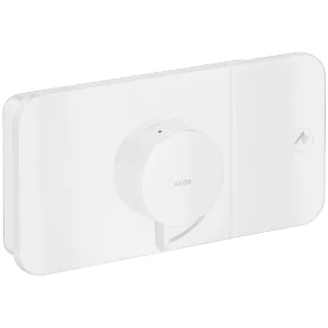 AXOR One Thermostatic module for concealed installation for 1 outlet - Matt White
