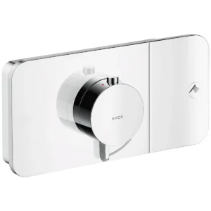 AXOR One Thermostatic module for concealed installation for 1 outlet - Stainless Steel Optic