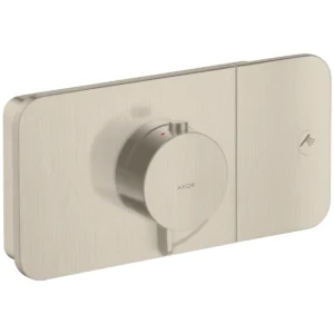 AXOR One Thermostatic module for concealed installation for 1 outlet - Brushed Nickel