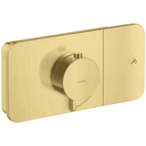 AXOR One Thermostatic module for concealed installation for 1 outlet - Brushed Brass