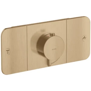 AXOR One Thermostatic module for concealed installation for 2 outlets - Brushed Bronze