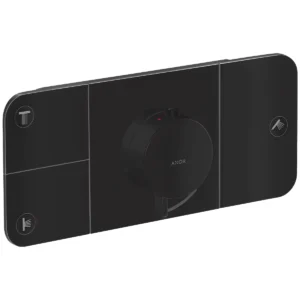 AXOR One Thermostatic module for concealed installation for 3 outlets - Matt Black