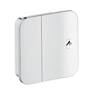 AXOR One Shut-off valve for concealed installation - Stainless Steel Optic