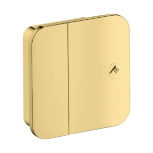 AXOR One Shut-off valve for concealed installation - Polished Gold-Optic