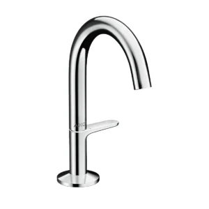 AXOR One Basin mixer Select 140 with push-open waste set - Chrome