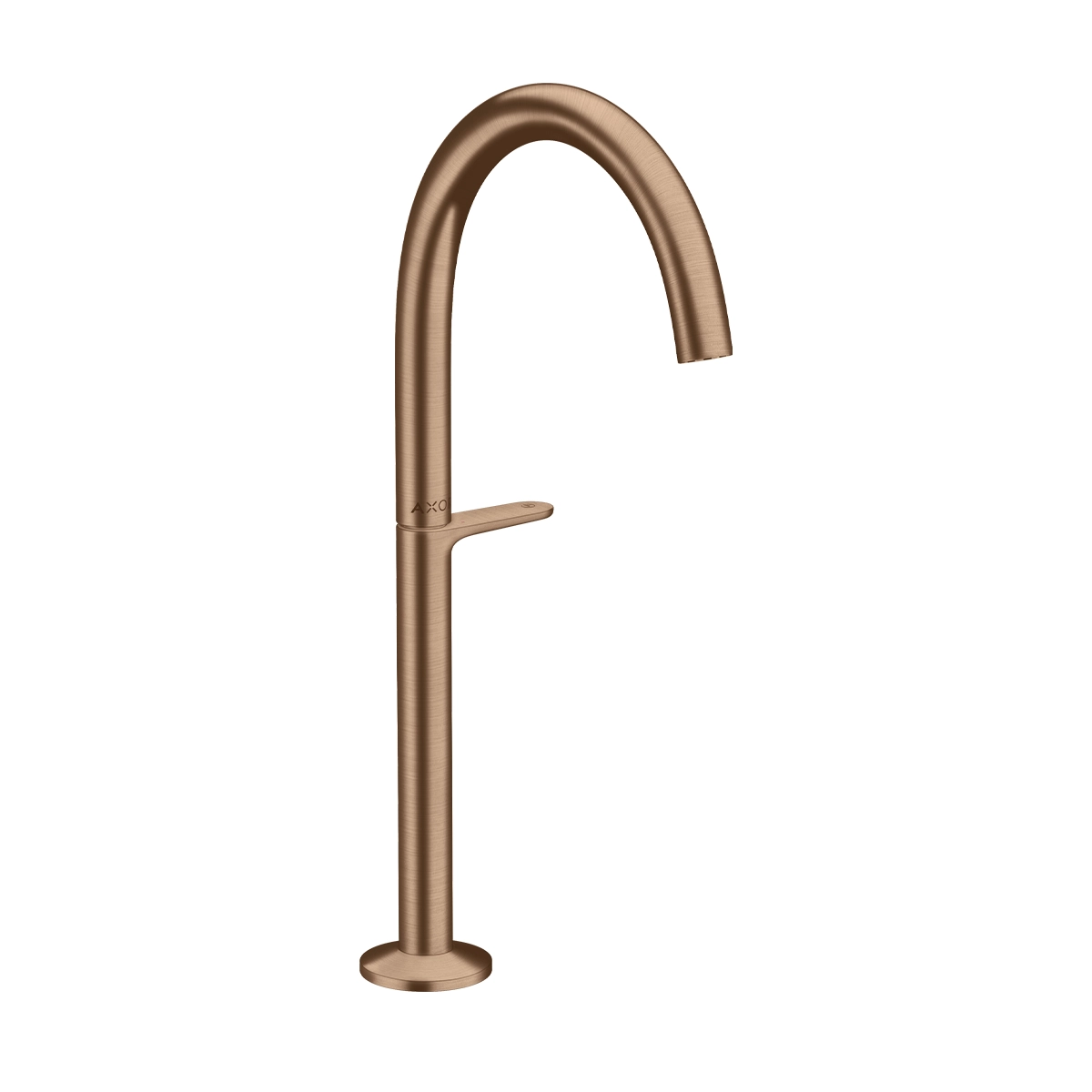 AXOR One Basin mixer Select 260 for wash bowls with push-open waste set - Brushed Redgold