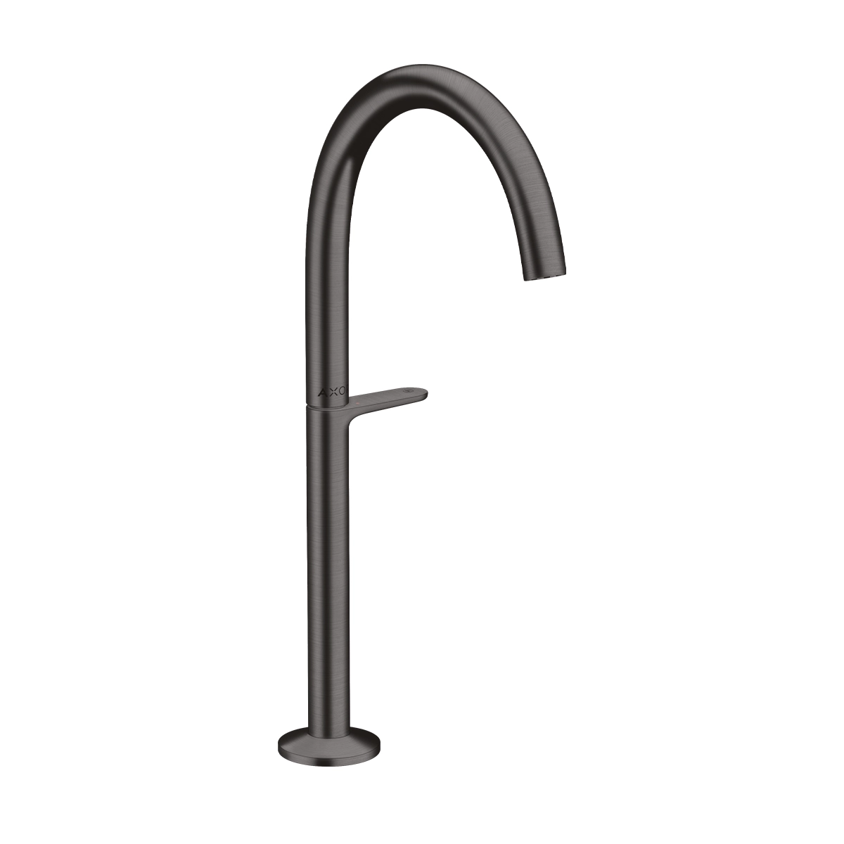 AXOR One Basin mixer Select 260 for wash bowls with push-open waste set - Brushed Black Chrome