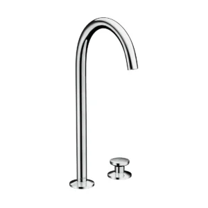 AXOR One 2-hole basin mixer Select 260 with push-open waste set - Chrome