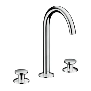AXOR One 3-hole basin mixer Select 170 with push-open waste set - Chrome