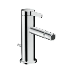 AXOR One Single lever bidet mixer with pop-up waste set - Chrome