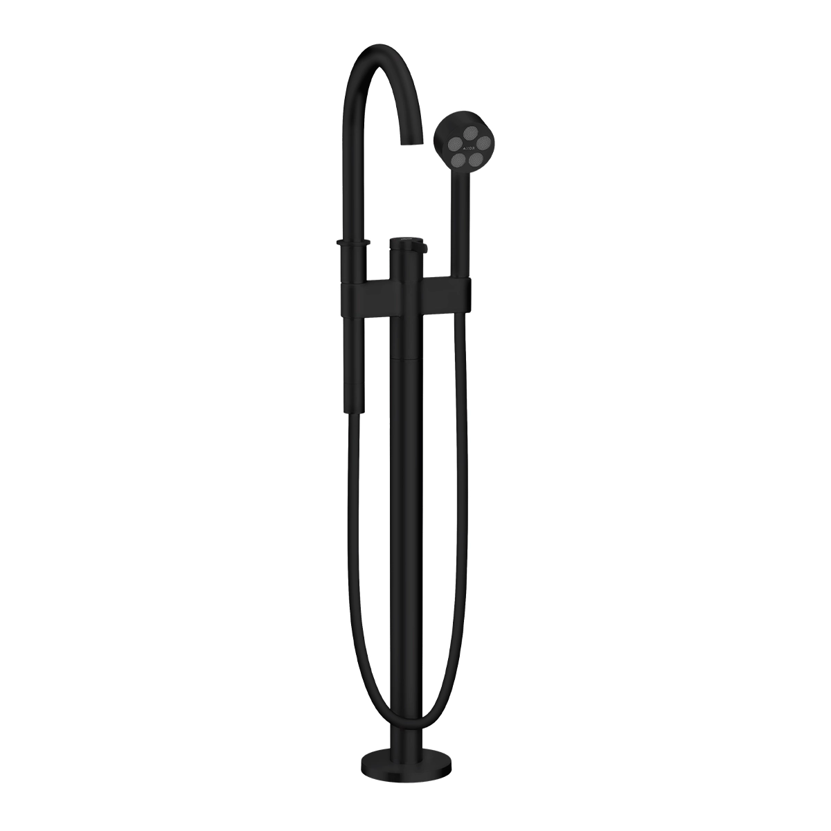 AXOR One Single lever bath mixer floor-standing - Matt Black