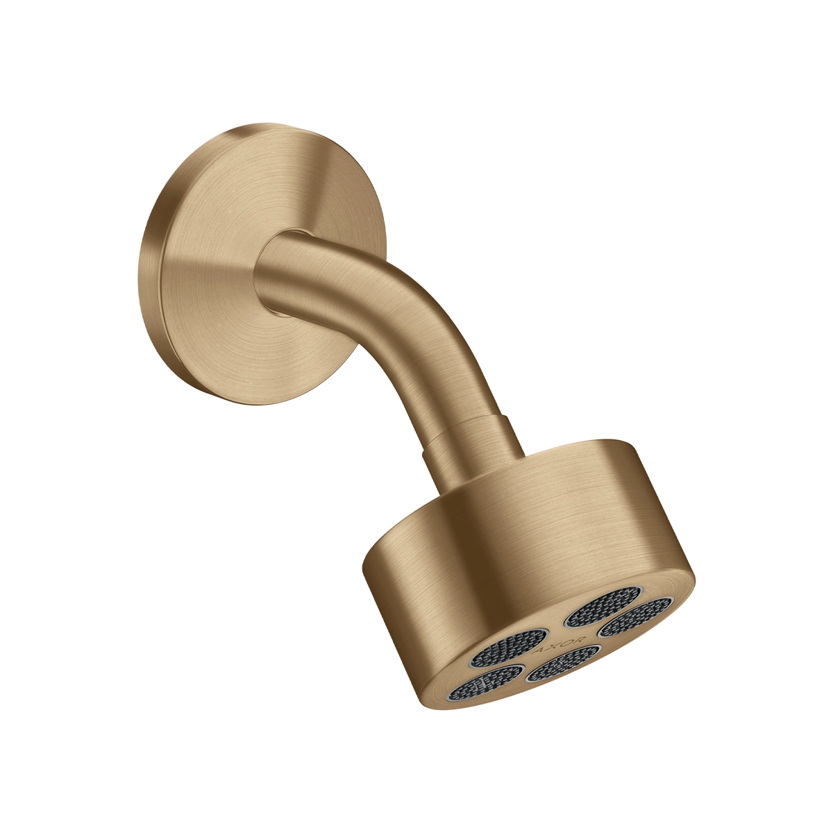 AXOR One Overhead shower 75 1jet EcoSmart with shower arm - Brushed Bronze