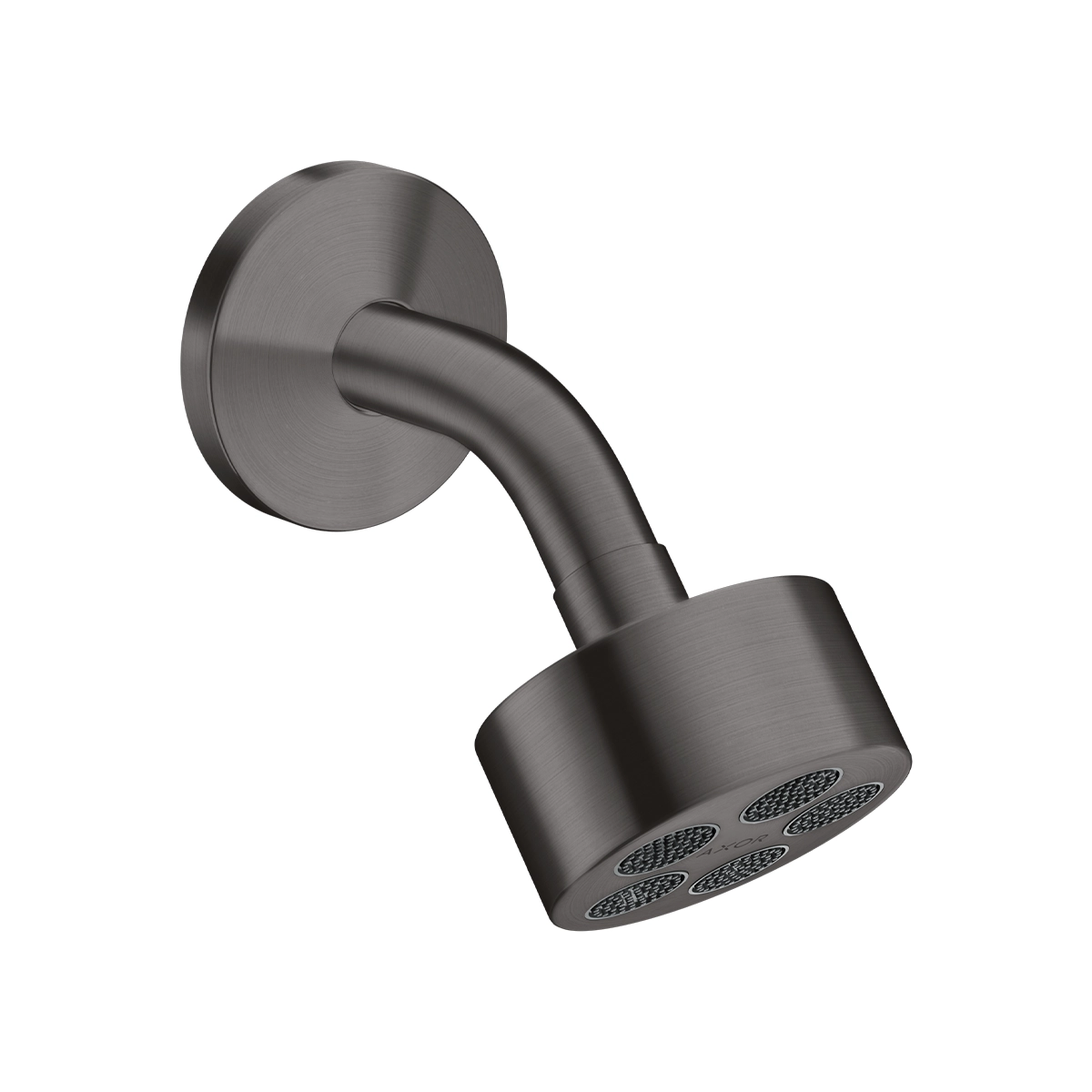 AXOR One Overhead shower 75 1jet EcoSmart with shower arm - Brushed Black Chrome
