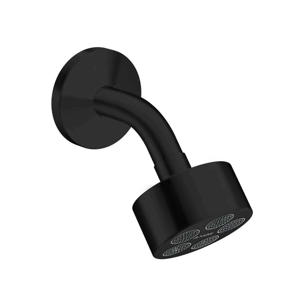 AXOR One Overhead shower 75 1jet EcoSmart with shower arm - Matt Black