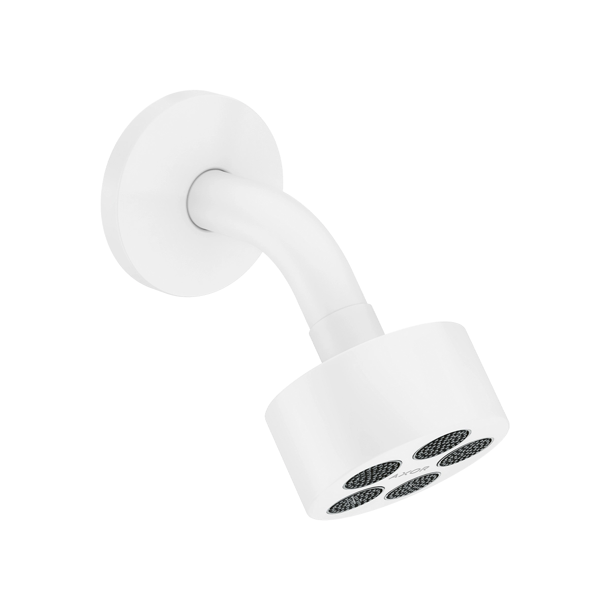 AXOR One Overhead shower 75 1jet EcoSmart with shower arm - Matt White