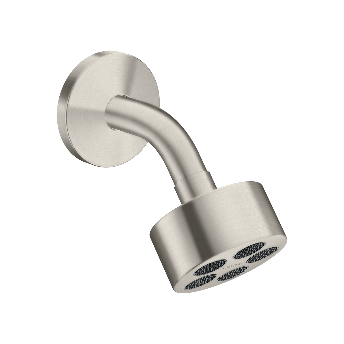 AXOR One Overhead shower 75 1jet EcoSmart with shower arm - Stainless Steel Optic