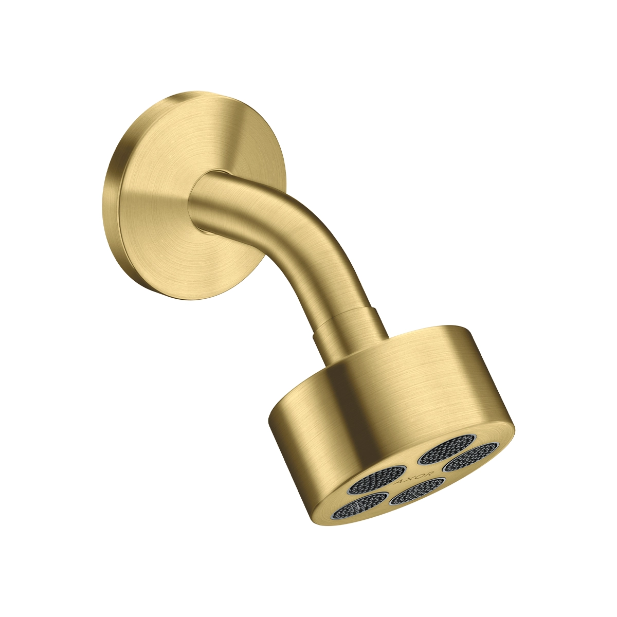 AXOR One Overhead shower 75 1jet EcoSmart with shower arm - Brushed Brass