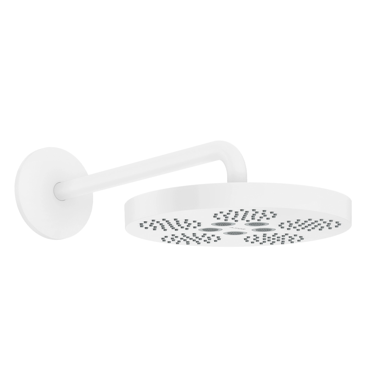 AXOR One Overhead shower 280 1jet with shower arm - Matt White