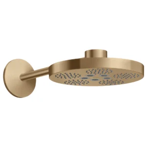 AXOR One Overhead shower 280 2jet with shower arm - Brushed Bronze
