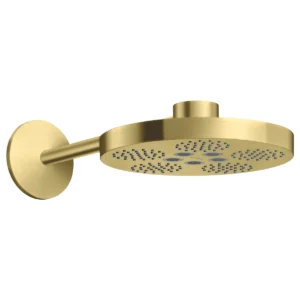 AXOR One Overhead shower 280 2jet with shower arm - Brushed Brass
