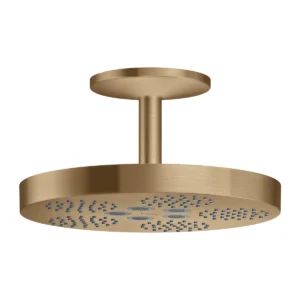 AXOR One Overhead shower 280 1jet with ceiling connection - Brushed Bronze