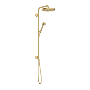 AXOR One Showerpipe 280 1jet for concealed installation - Brushed Gold-Optic