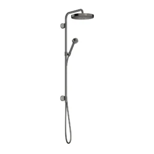AXOR One Showerpipe 280 1jet for concealed installation - Polished Black Chrome