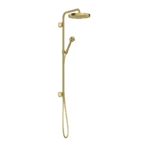 AXOR One Showerpipe 280 1jet for concealed installation - Brushed Brass
